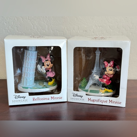 Precious Moments Other - Precious Moments Disney Showcase Bellissima & Magnifique Minnie Rocks The World